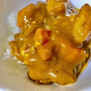 鶏ひきカレーライス